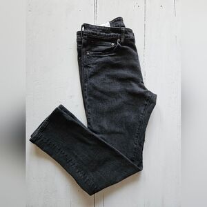 Black Classic Straight H&M Jeans